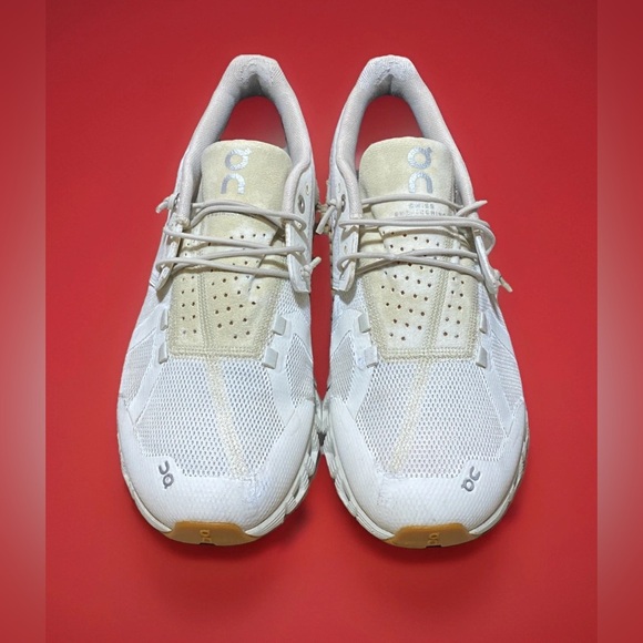 🌫️US 9- On Cloud 5 Women's “Triple White" Athleisure/ Training Sneakers 59.98376 - Picture 7 of 14